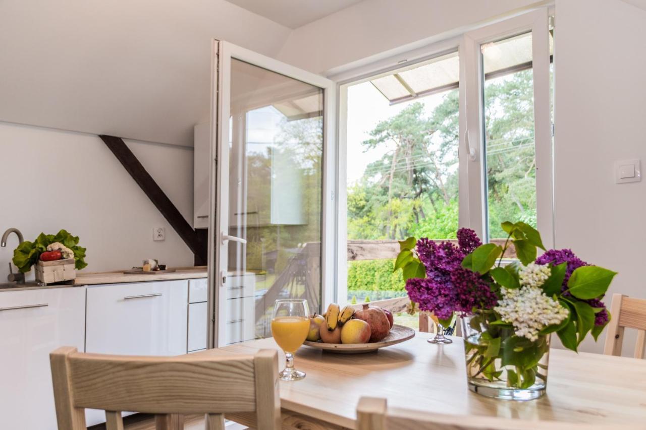 Jantar, Dom Blisko Plazy Z Sauna Exteriér fotografie