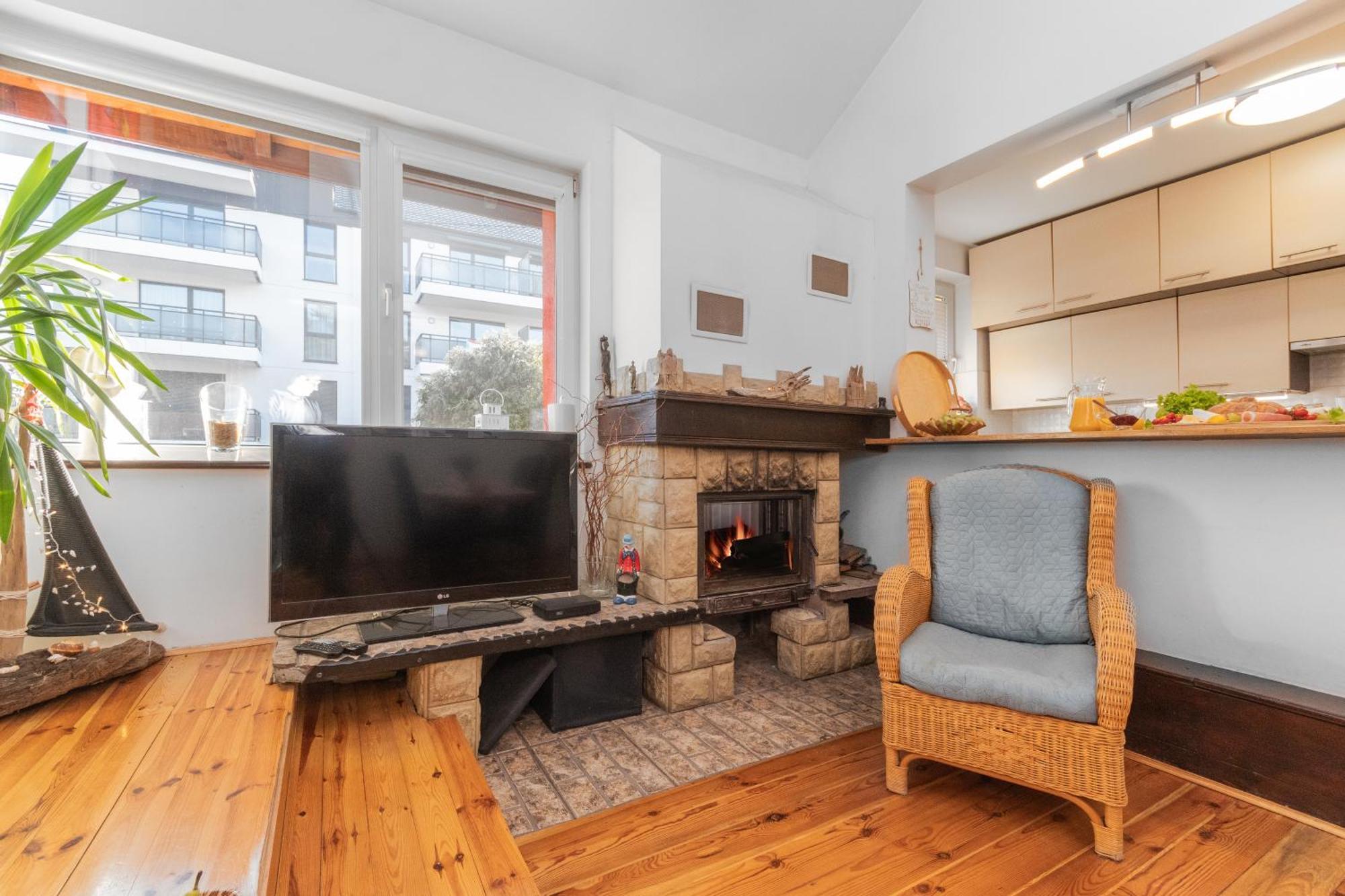 Jantar, Dom Blisko Plazy Z Sauna Exteriér fotografie