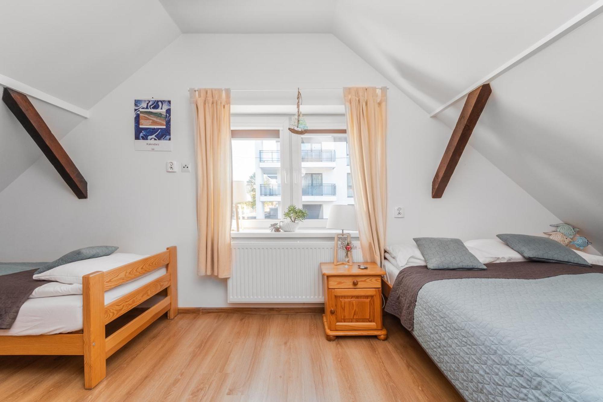 Jantar, Dom Blisko Plazy Z Sauna Exteriér fotografie